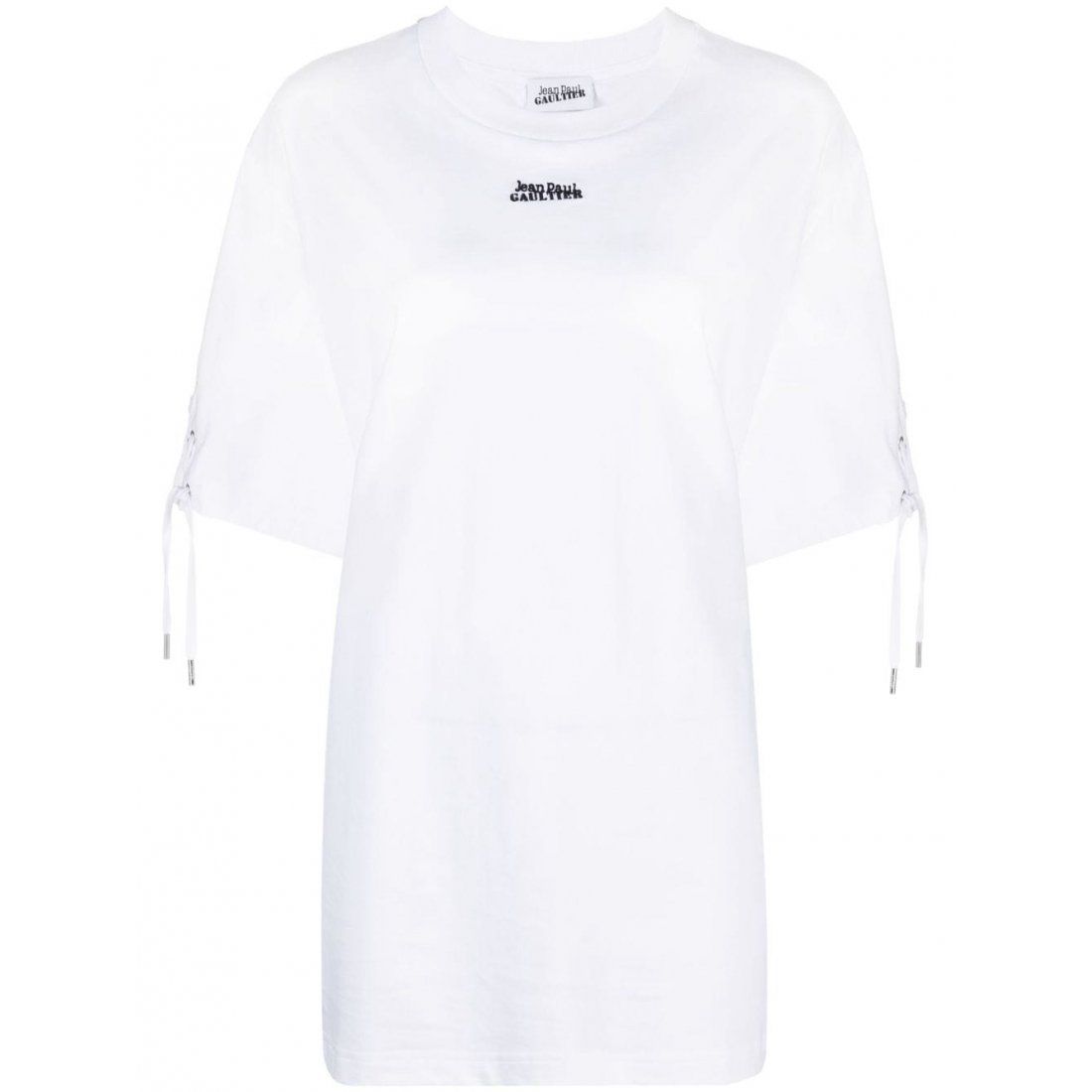Jean Paul Gaultier - T-shirt 'Jpg Lace Up' pour Femmes