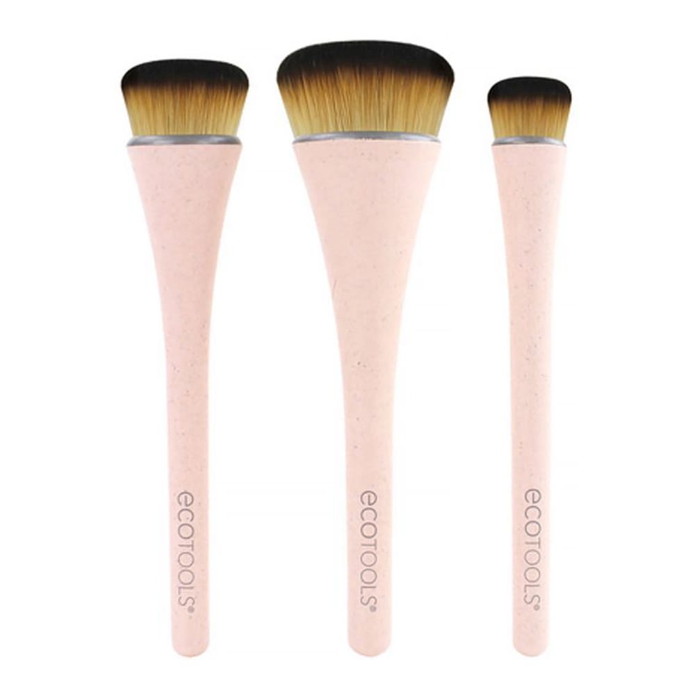 EcoTools - Set de pinceaux '360 Ultimate Blend' - 3 Pièces