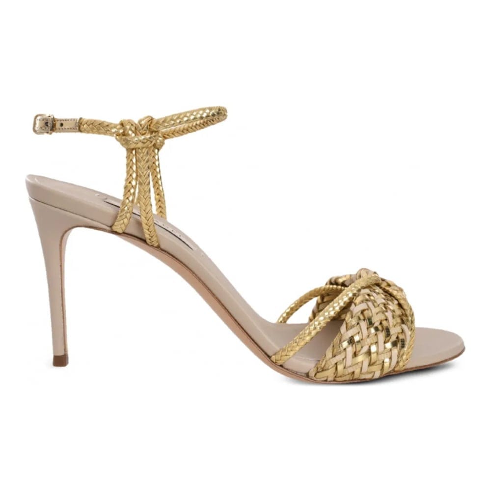 Casadei - Sandales à talon 'Interwoven Detailing' pour Femmes