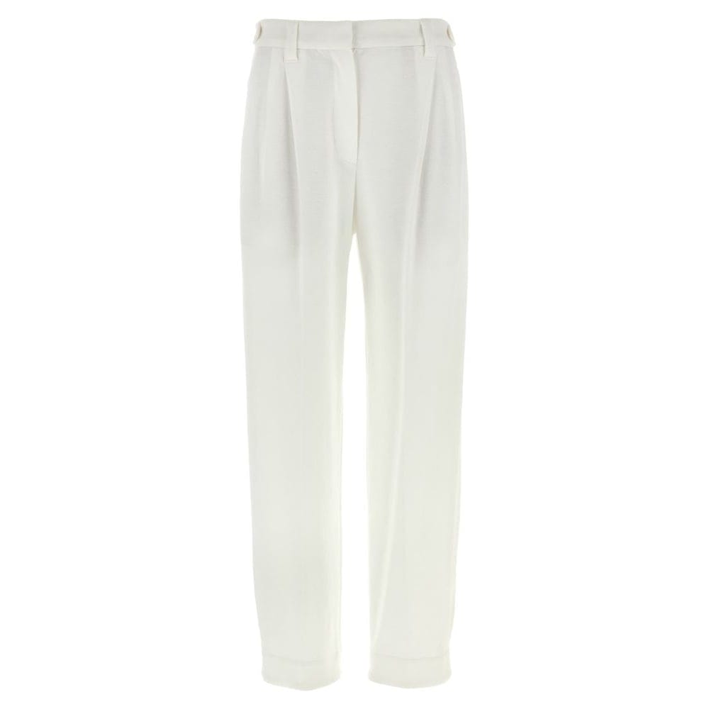 Brunello cucinelli - Pantalon 'Piqué' pour Femmes