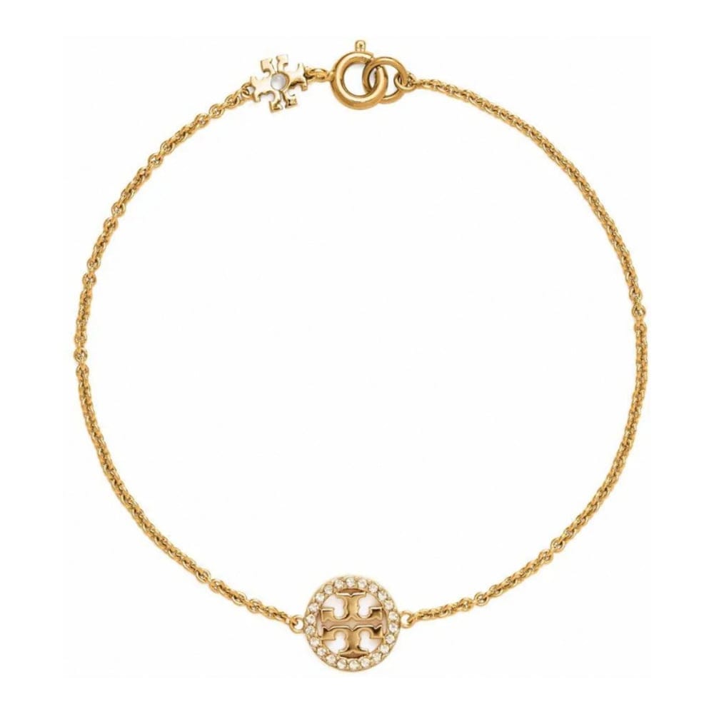 Tory burch - Bracelet 'Miller Cut-Out Logo' pour Femmes