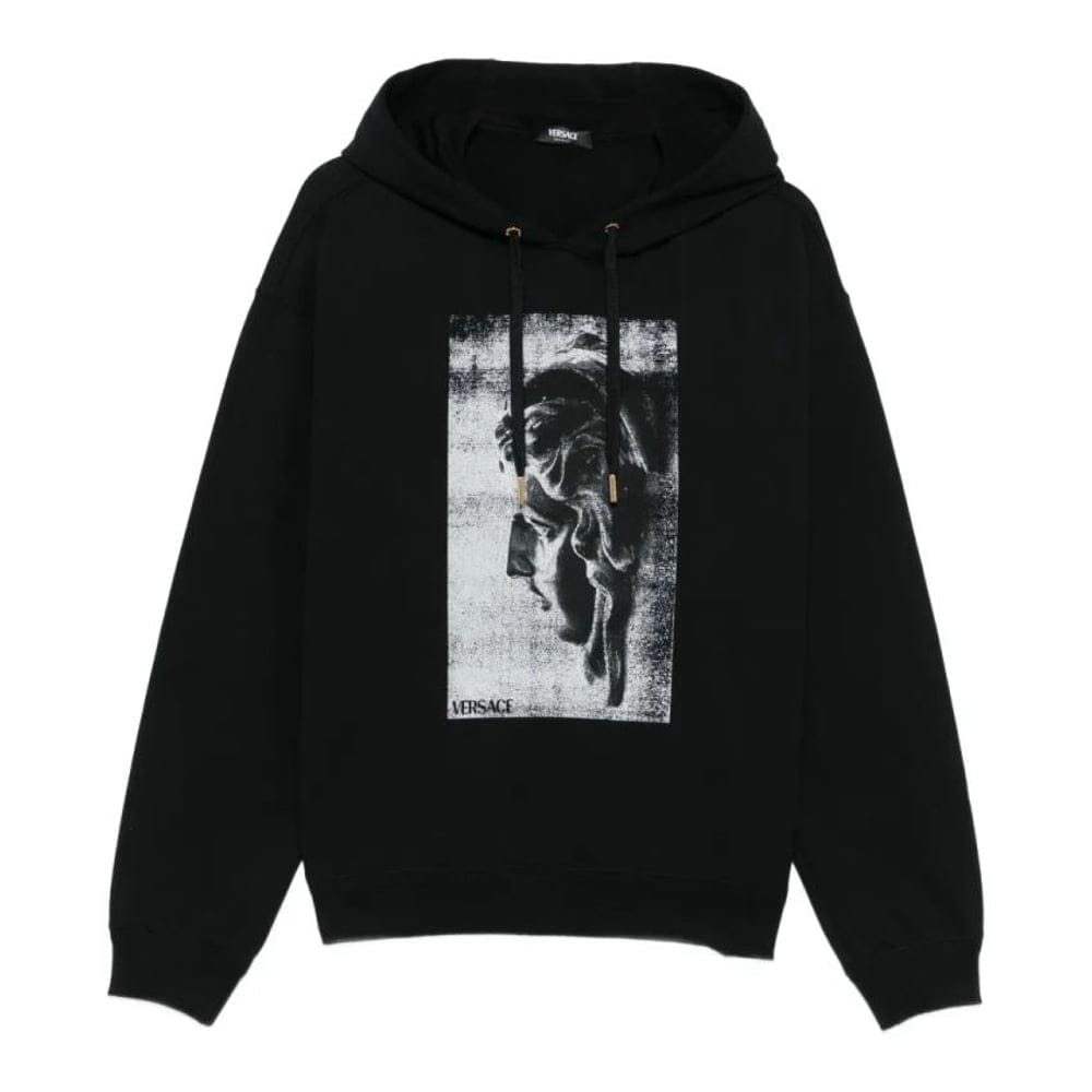 Versace - Sweatshirt à capuche  'Statue-Print' pour Hommes