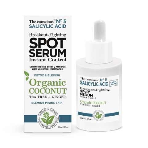 The Conscious™ - Sérum pour le visage 'Salicylic Acid Organic Coconut' - 30 ml