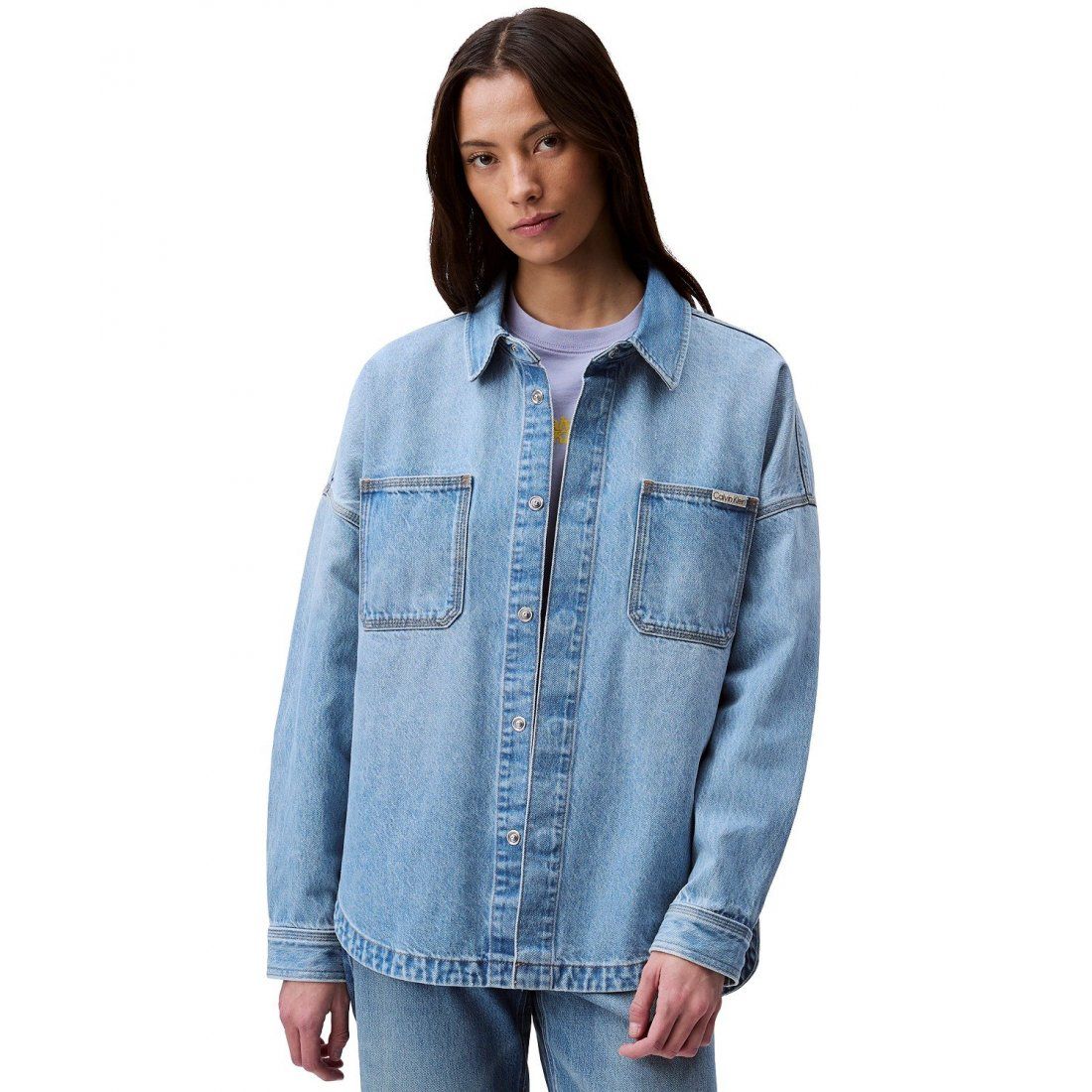 Calvin klein jeans - Femmes's 'Utility' Chemise en Jean