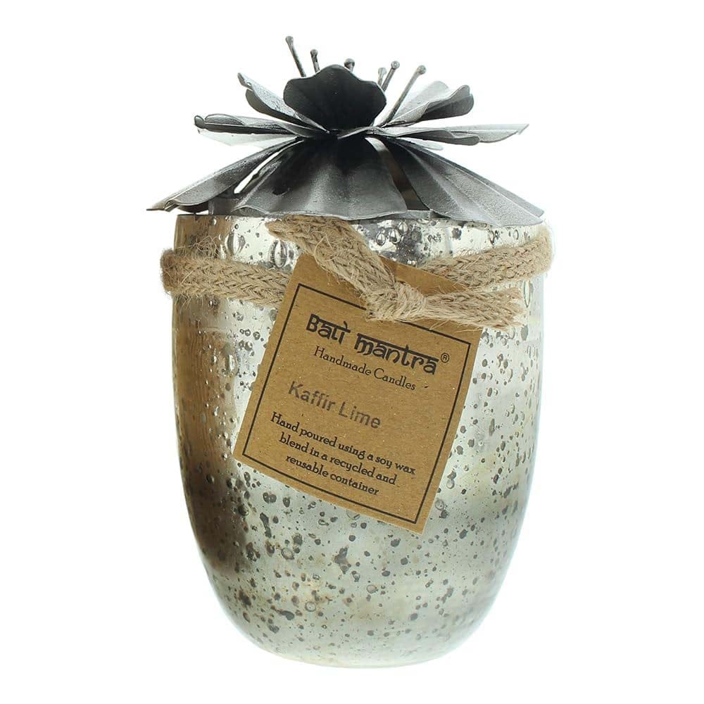 Bali mantra - Bougie 'Hibiscus Kafir Lime Silver' - 500 g