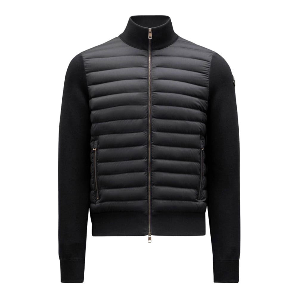 Moncler - Cardigan 'Padded Zip-Up' pour Hommes