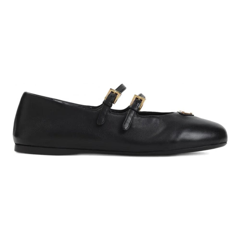 Prada - Ballerines 'Double-Buckle' pour Femmes