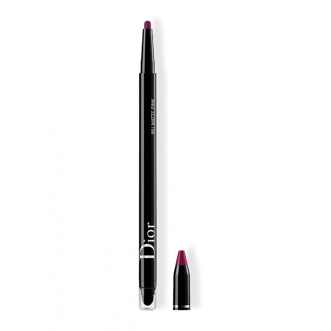 Dior - Crayon Yeux 'Diorshow 24H Stylo' - 851 Matte Pink 0.2 g