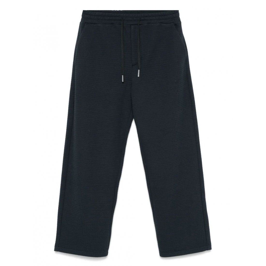 Emporio armani - Pantalon 'Waffle-Knit' pour Hommes