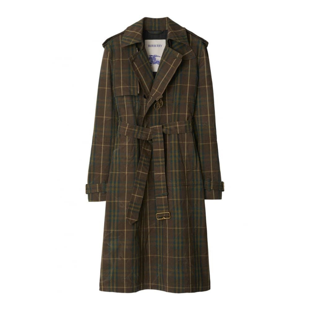 Burberry - Trench 'Checked' pour Hommes