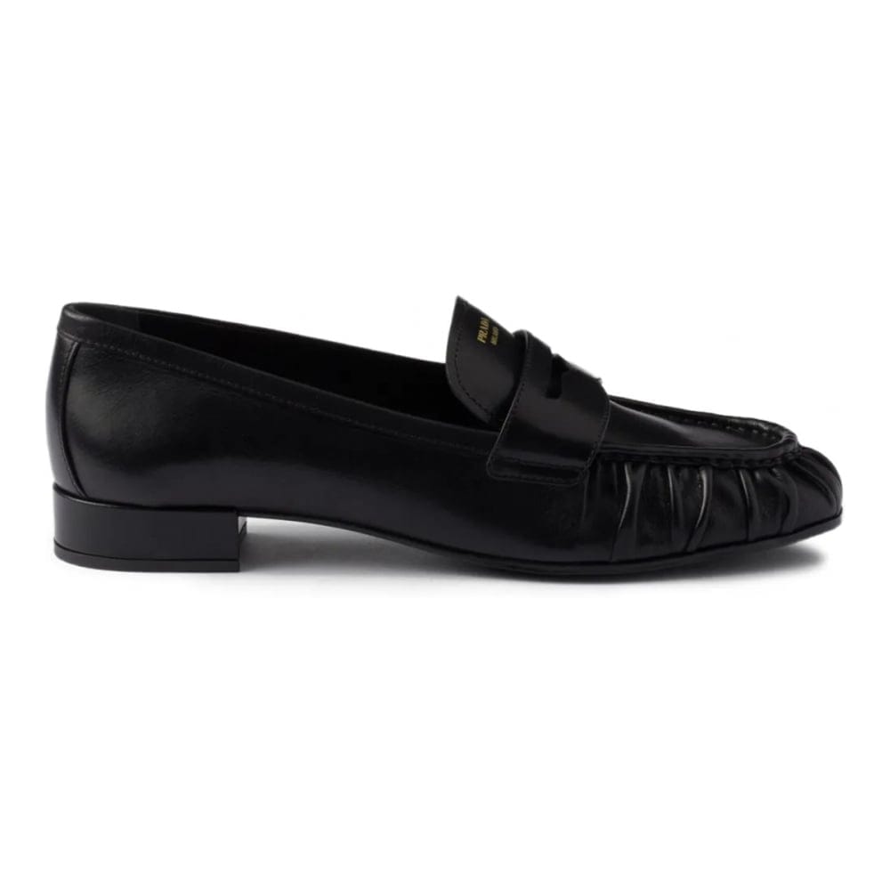 Prada - Mocassins 'Pleated' pour Femmes