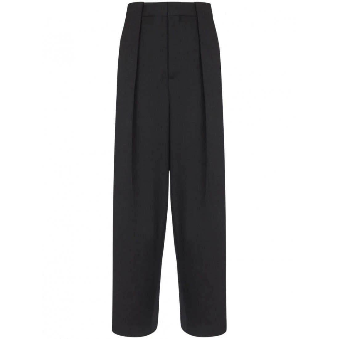 Balmain - Pantalon 'Pleated Grain De Poudre' pour Femmes