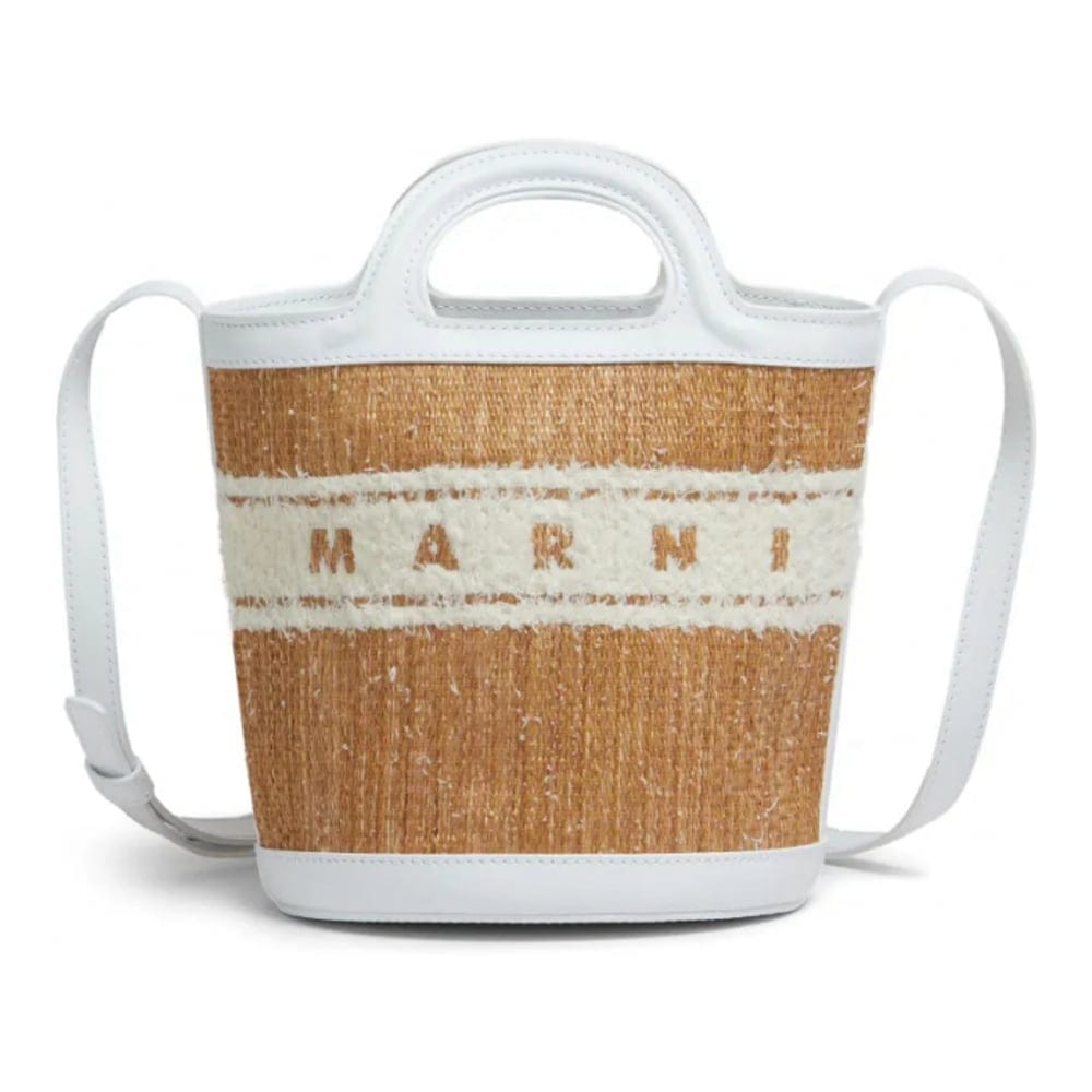 Marni - Sac seau 'Small Tropicalia Logo-Embroidered' pour Femmes