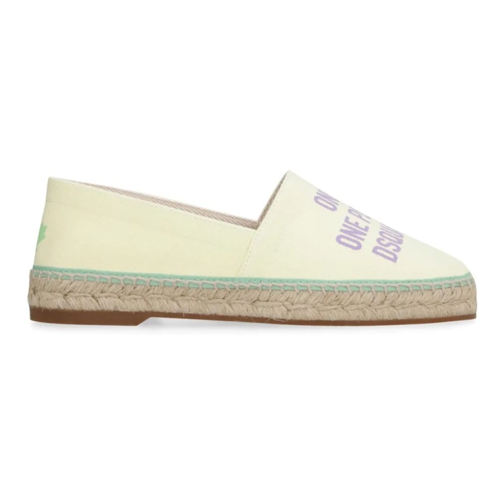 Dsquared2 - Espadrilles 'Logo-Print' pour Femmes