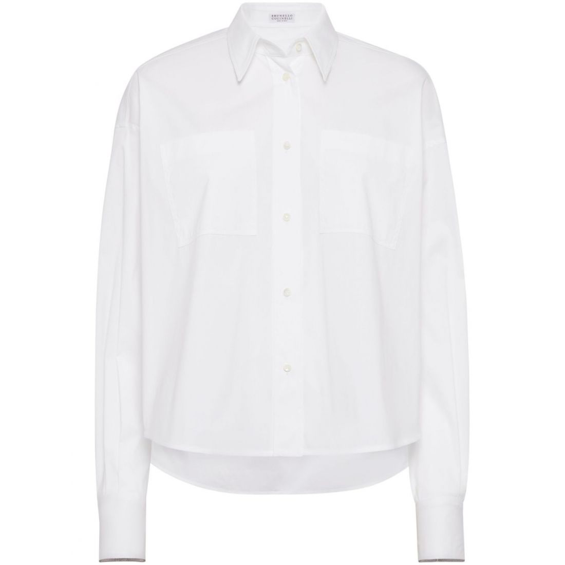 Brunello cucinelli - Chemise 'Monili-Trim' pour Femmes