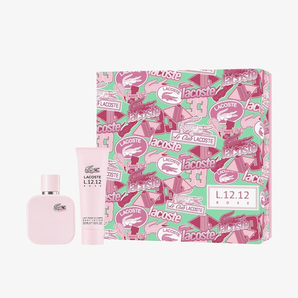 Lacoste - Coffret de parfum 'L.12.12 Rose' - 2 Pièces
