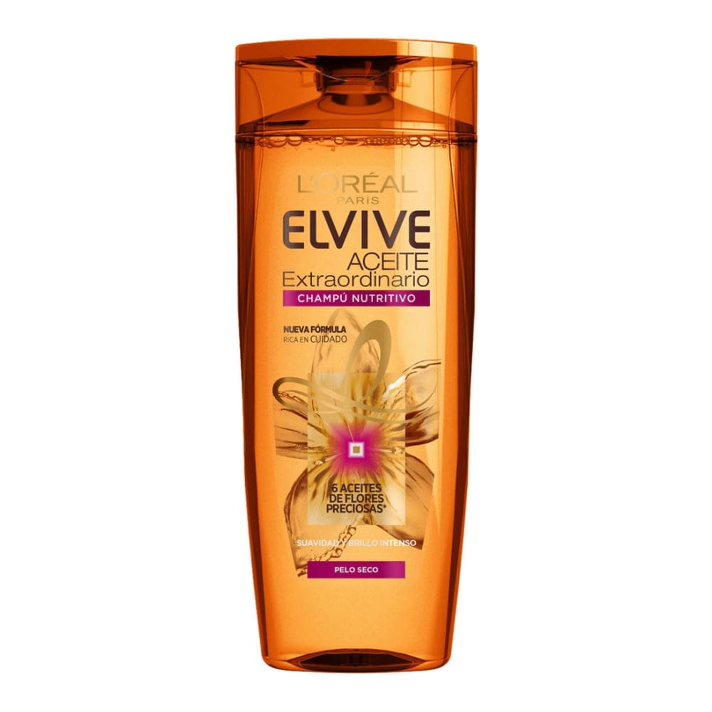 L'oréal paris - Shampoing 'Elvive Extraordinary Oil' - Cheveux secs, 370 ml
