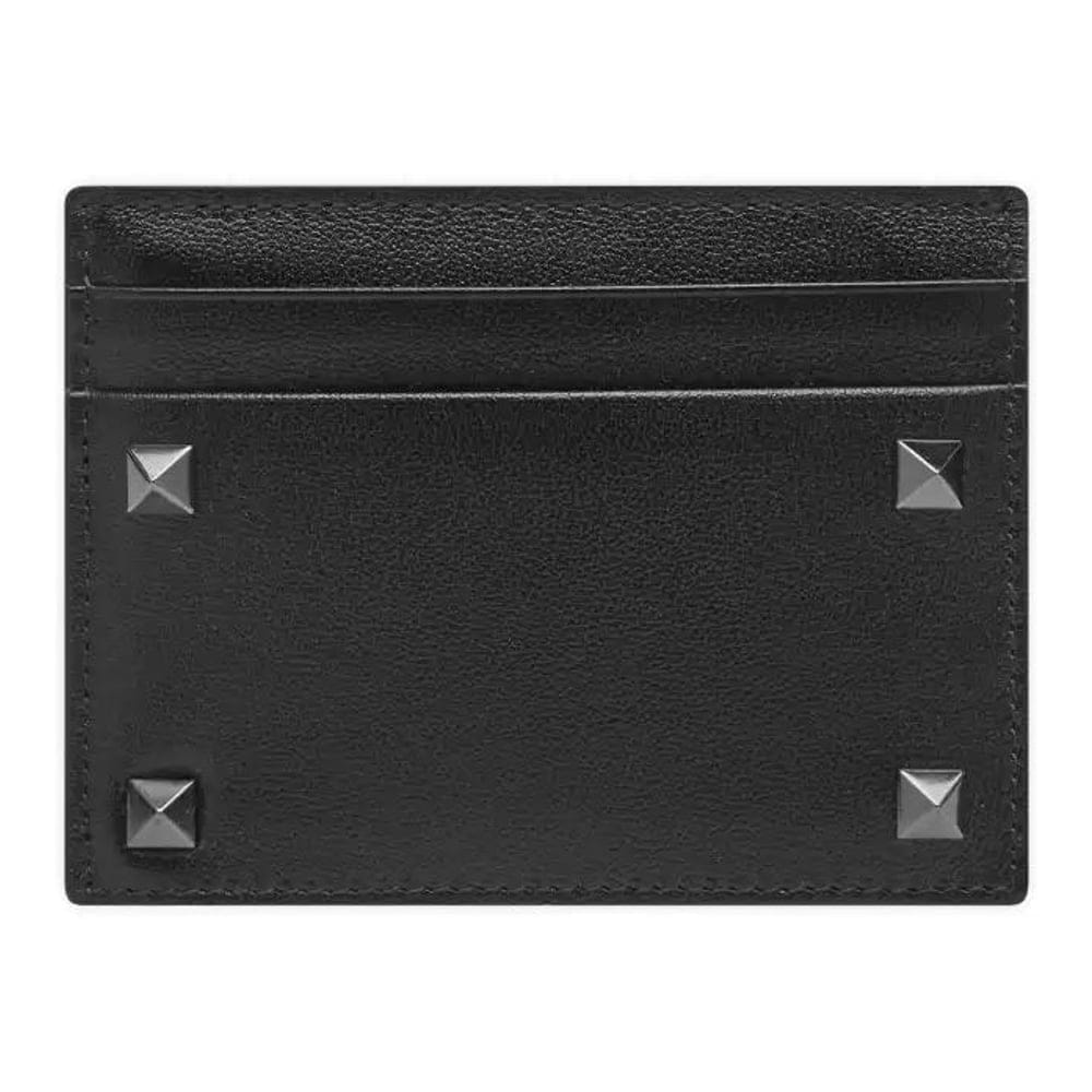 Valentino garavani - Porte-carte 'Rockstud' pour Hommes