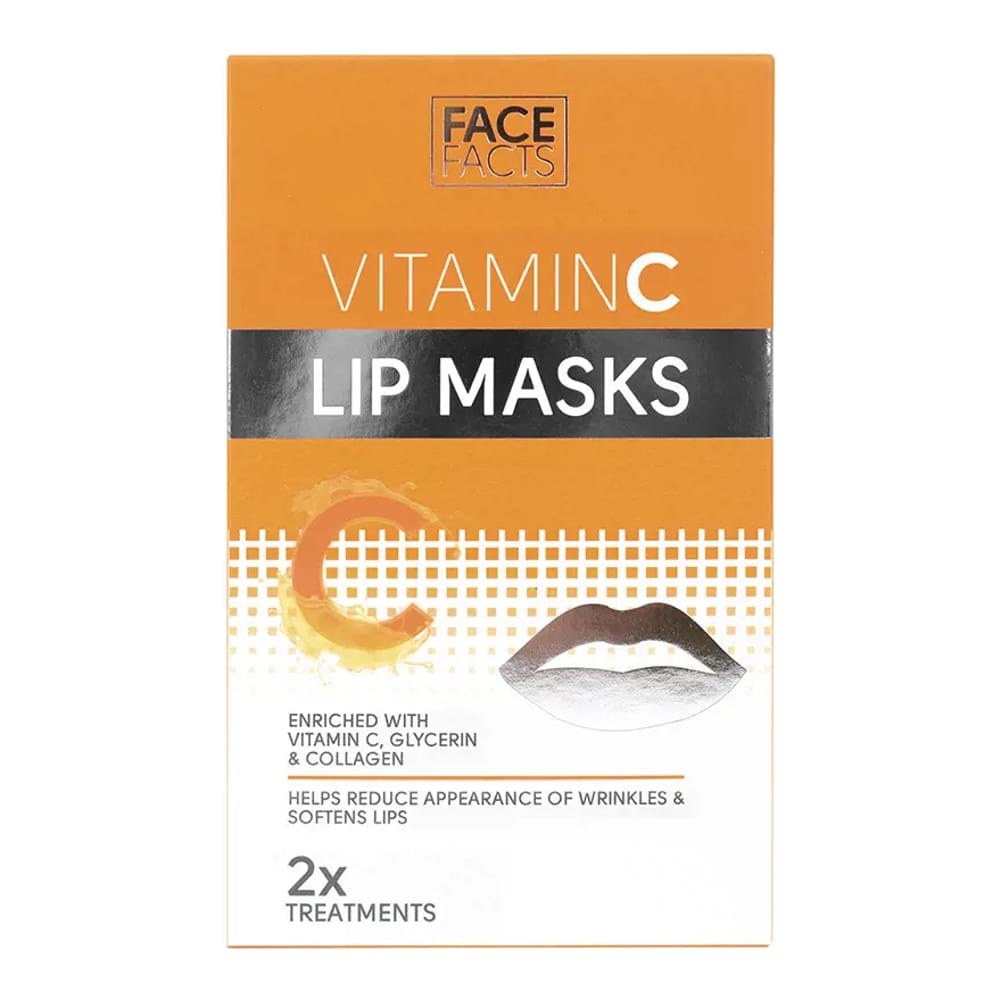 Face Facts - Masque pour les lèvres 'Vitamin C' - 2 Pièces