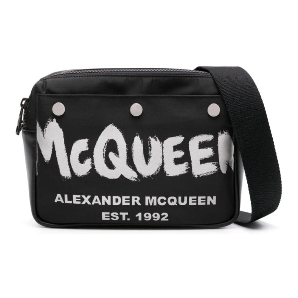 Alexander mcqueen - Sac Besace 'Logo-Print' pour Hommes