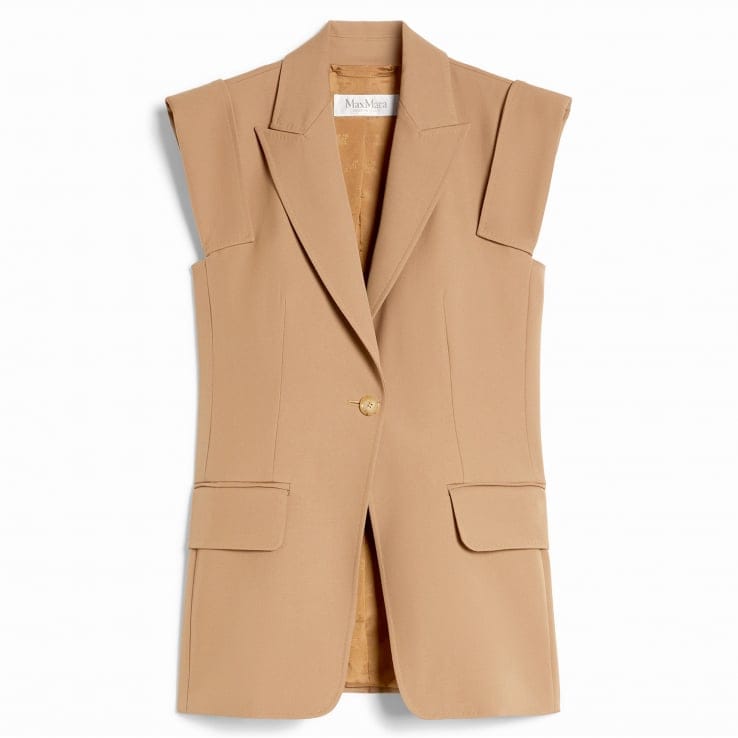 Max mara - Gilet 'Gabardine' pour Femmes