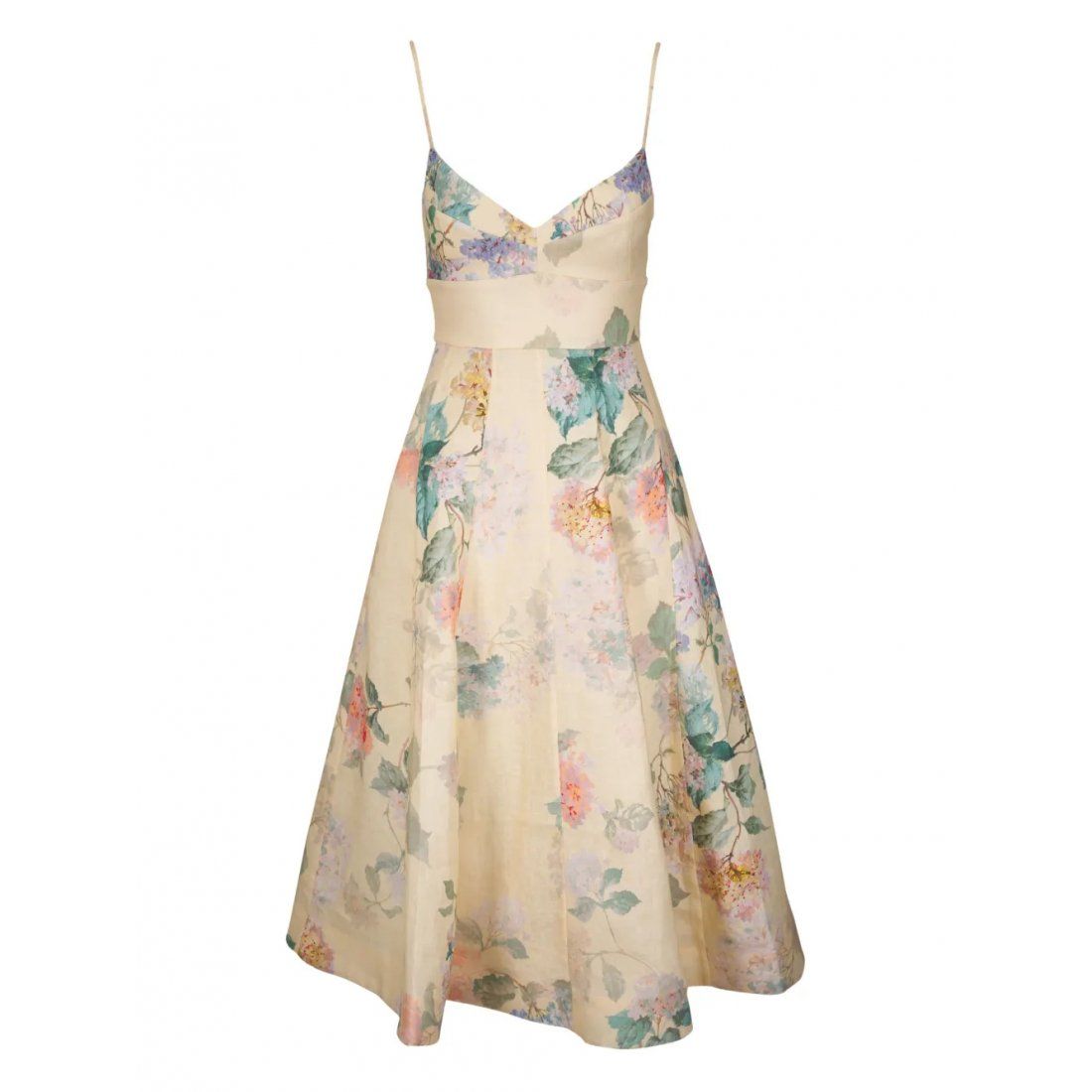 Zimmermann - Robe Midi 'Floral-Print' pour Femmes