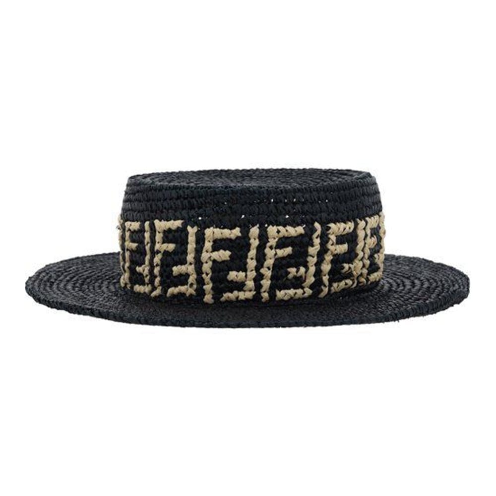 Fendi - Chapeau 'FF Motif Wide-Brimmed' pour Hommes