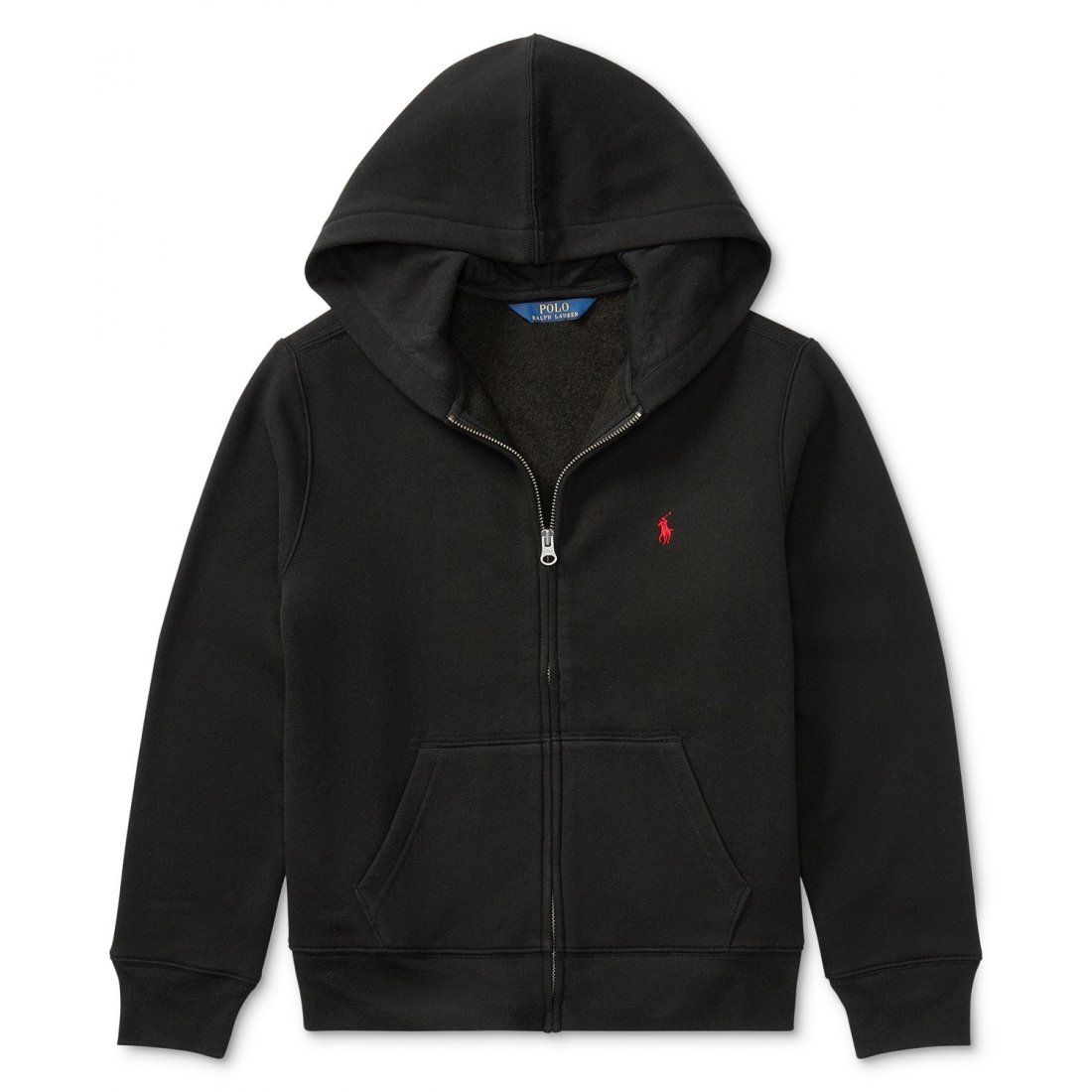 Polo ralph lauren - 'Cotton Fleece Zip Up Hoodie' pour Grands garçons