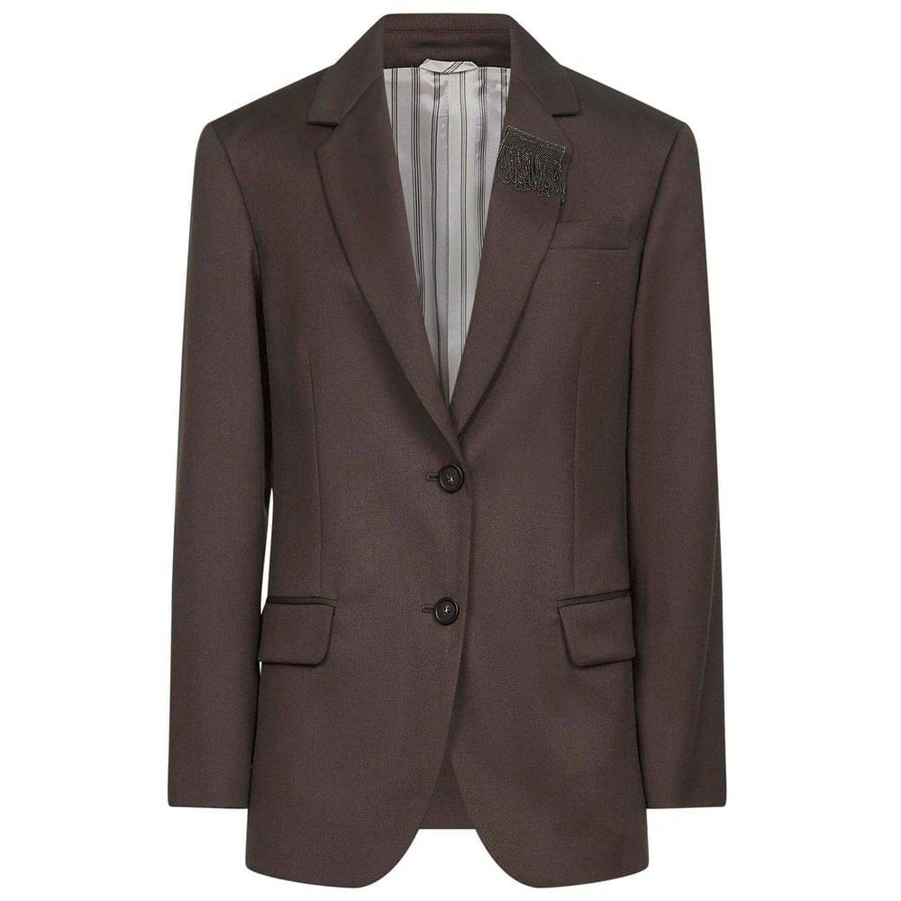 Brunello cucinelli - Blazer 'Single Breasted' pour Femmes