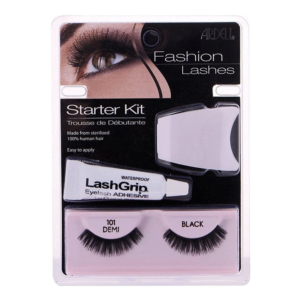 Ardell - Set Faux cils 'Starter' - 101 Demi Black 3 Pièces