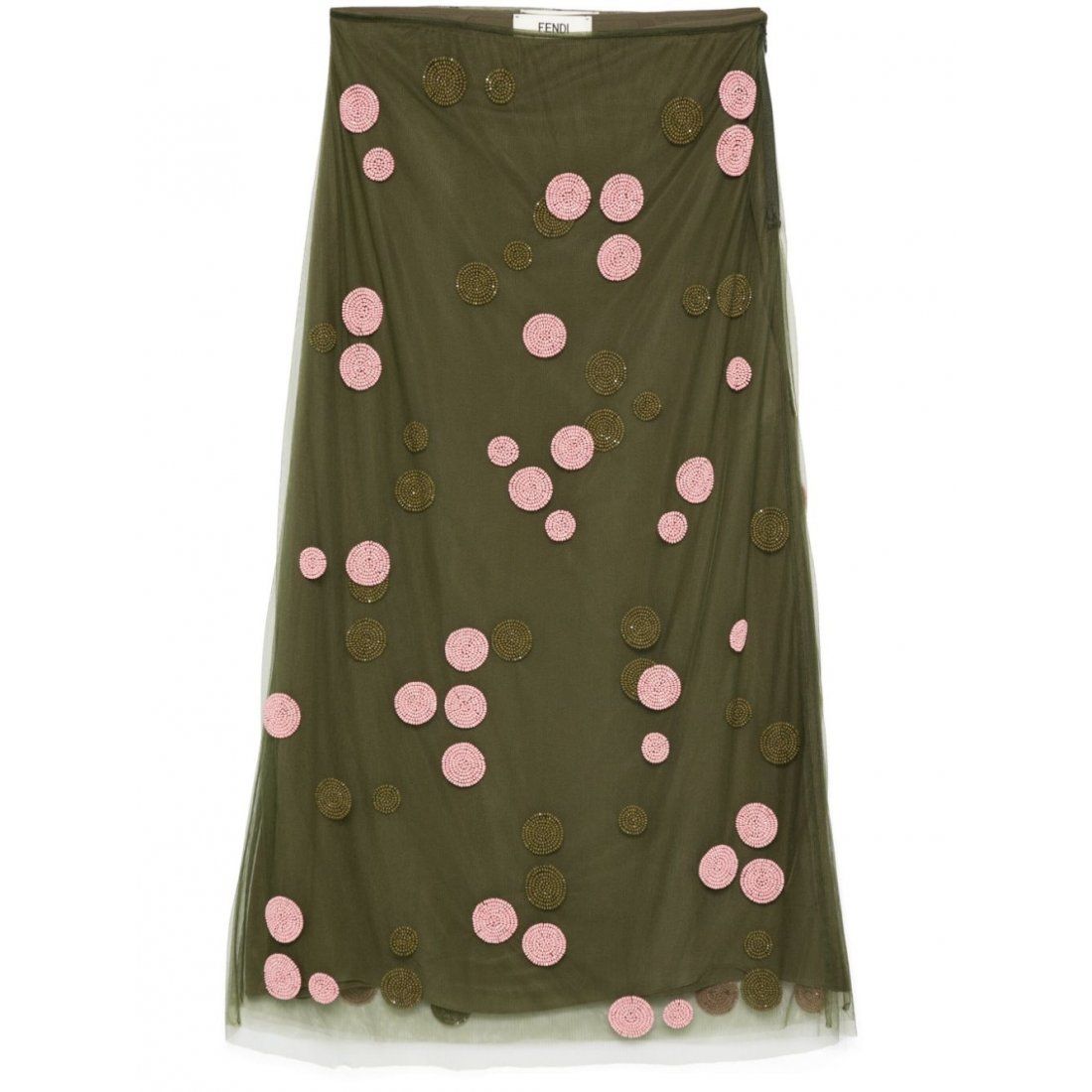 Fendi - Jupe 'Polka-Dot Tulle' pour Femmes