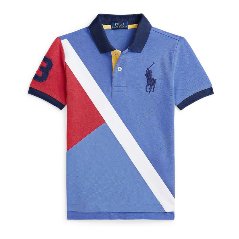 Polo ralph lauren - 'Big Pony Mesh Polo Shirt' pour Enfant et petit garçon