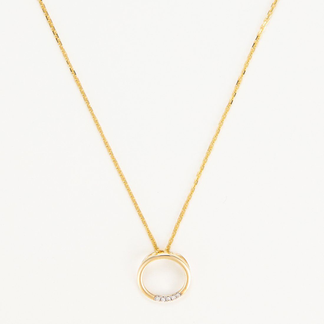Caratelli - "Pendentif sur chaine 'Cercle' pour Femmes"