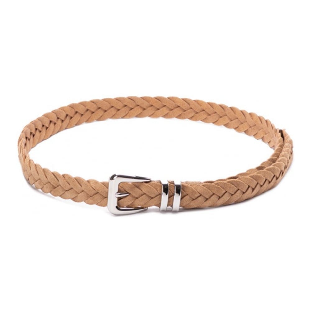 Brunello cucinelli - Ceinture 'Reversed Braided With Tip' pour Hommes