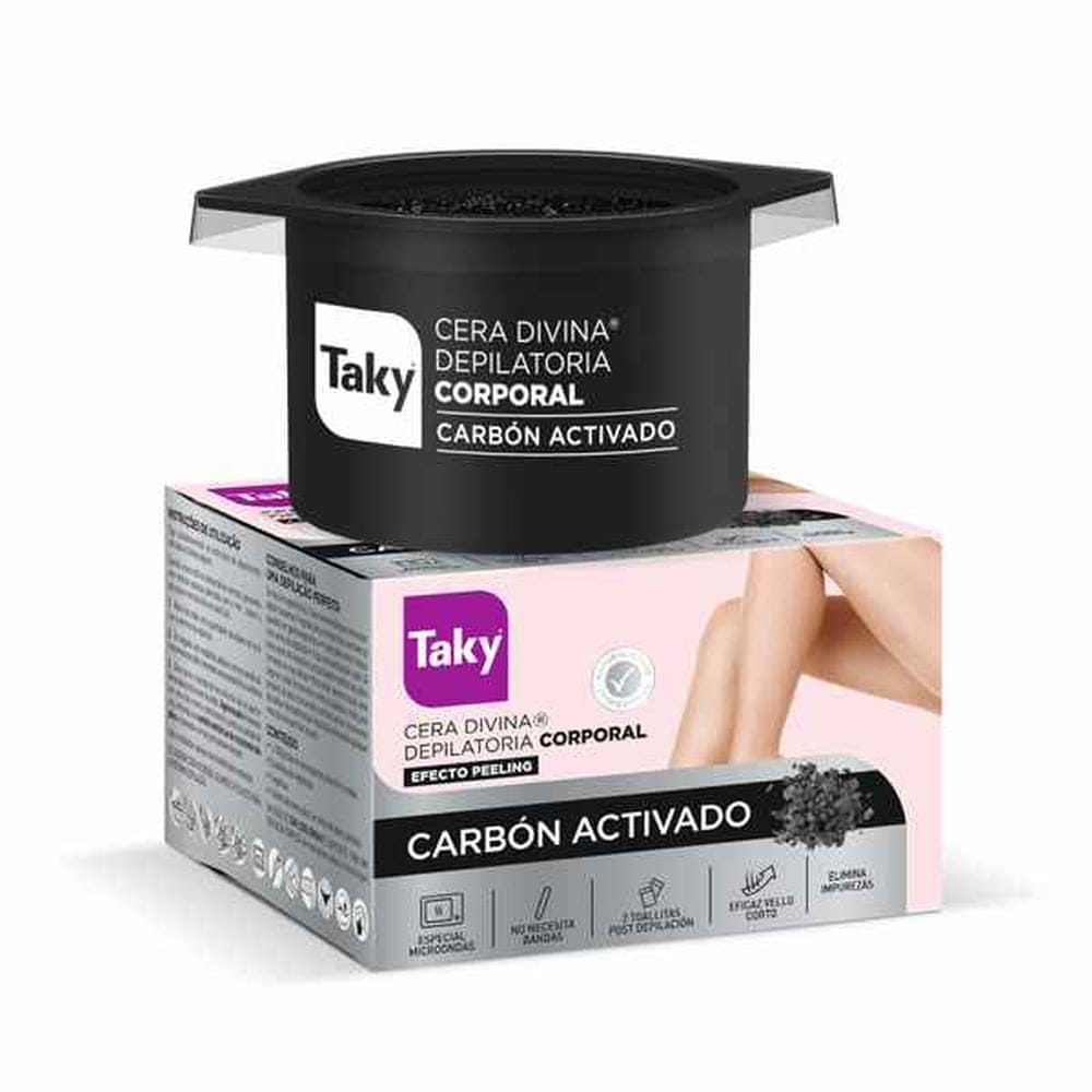 Taky - Crème de cire 'Activated Charcoal Divine' - 200 ml