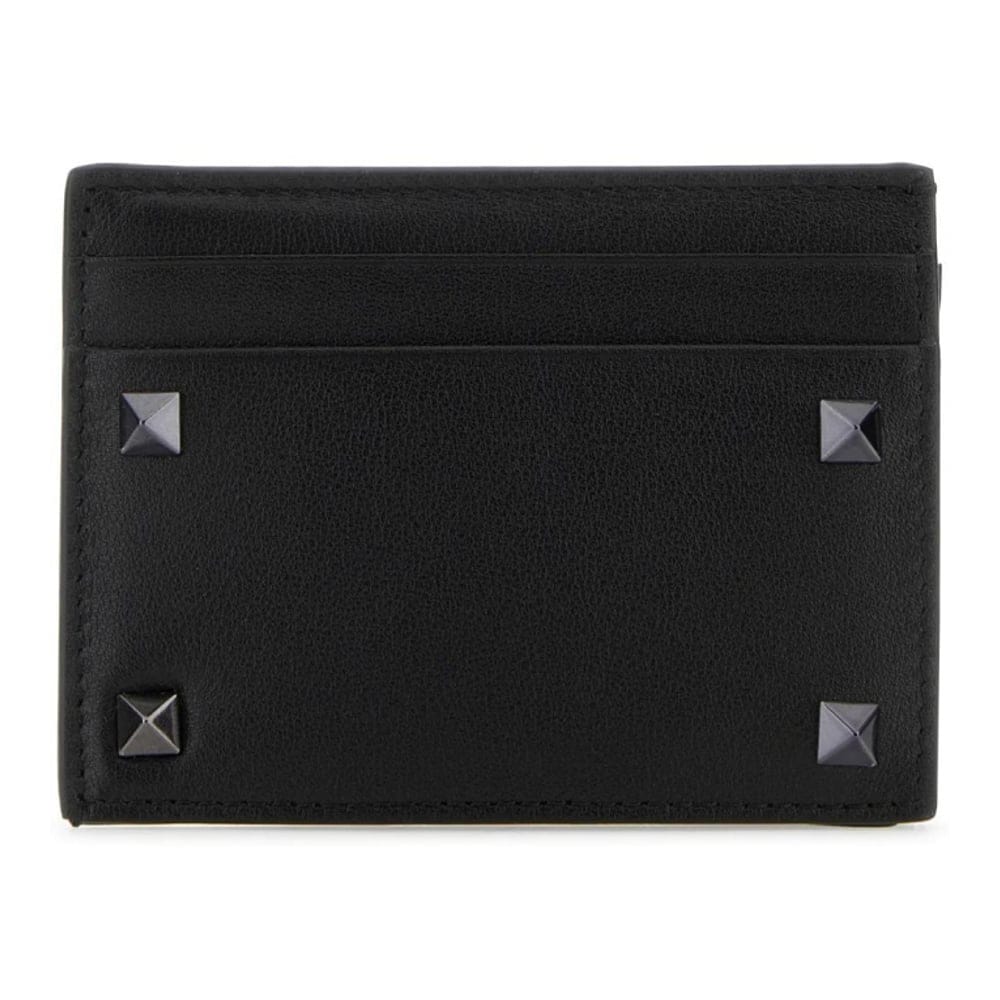 Valentino garavani - Porte-carte 'Rockstud' pour Hommes