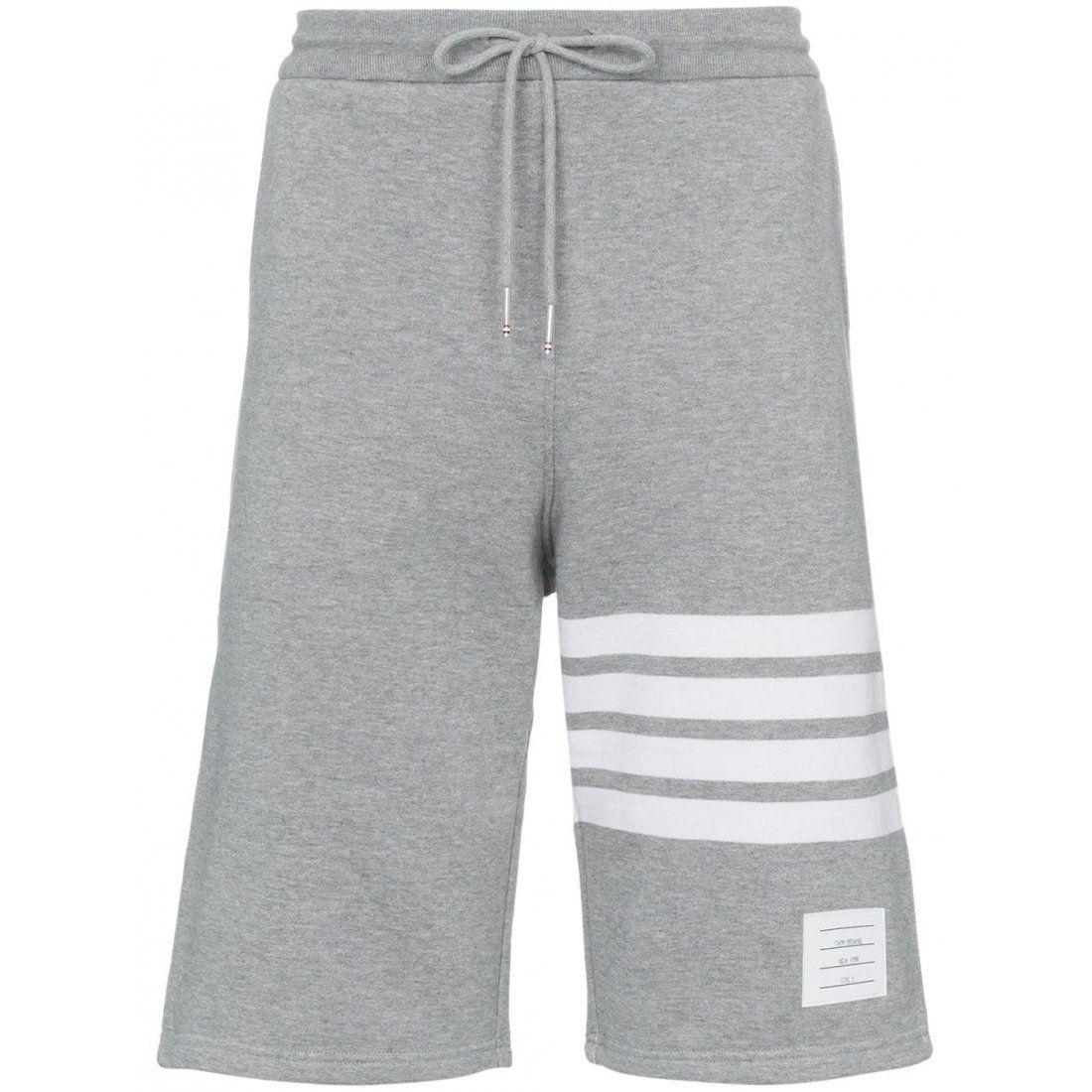 Thom browne - Short en coton '4-Bar' pour Hommes