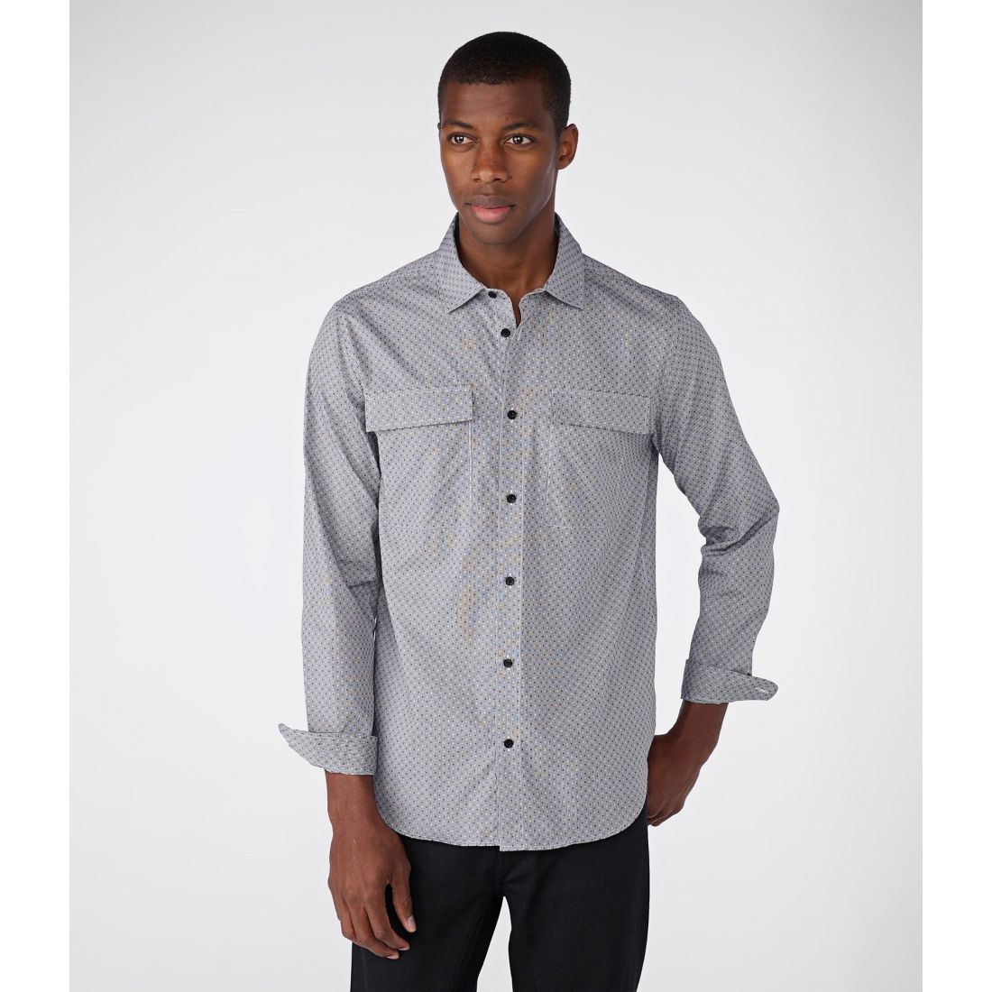 Karl Lagerfeld - Chemise 'Chest Pockets Button Up' pour Hommes