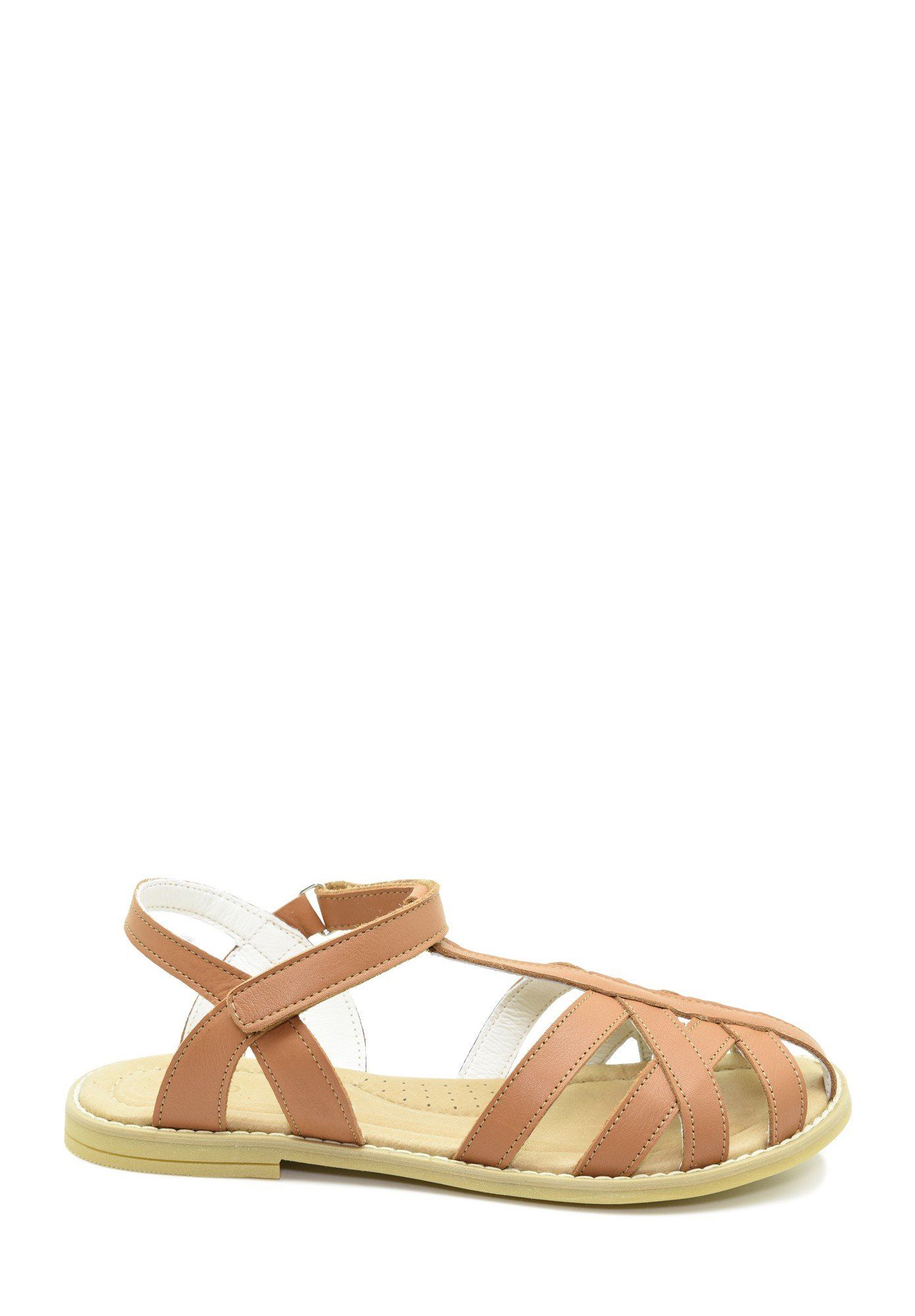 Benjie - Verzasca velcro  Junior Cognac