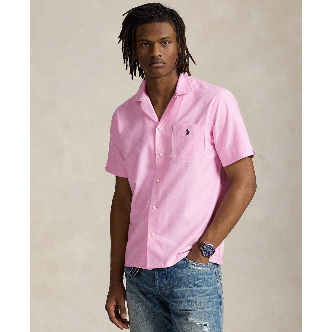 Polo ralph lauren - "Chemise à manches courtes 'Classic-Fit Oxford Camp' pour Hommes"