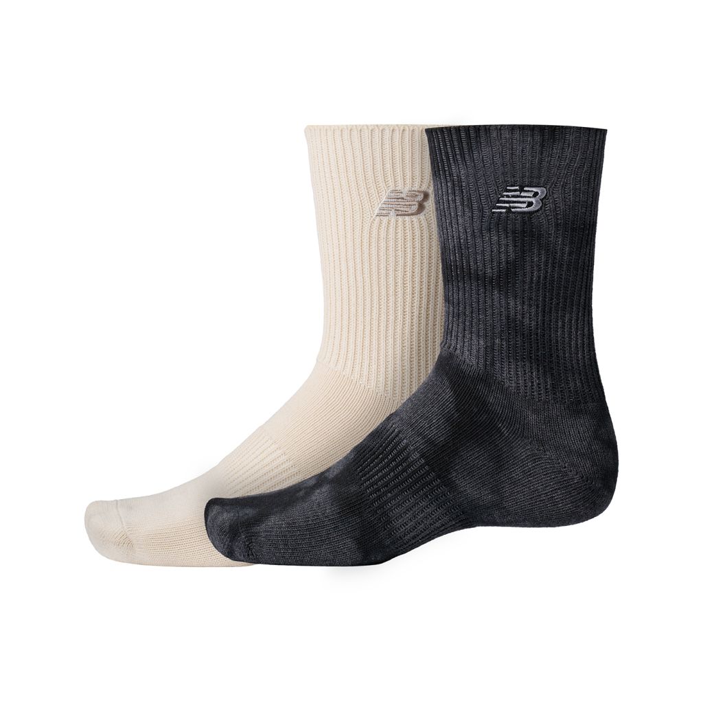 New balance Ribbed Cuff Mid Calf Socks 2 Pack-S S