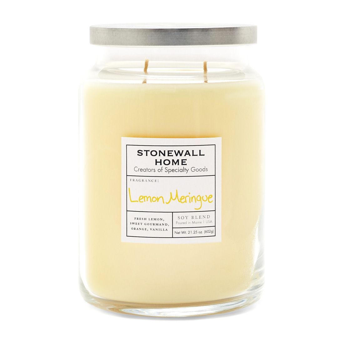 Village candle - Bougie parfumée 'Lemon Meringue' - 602 g