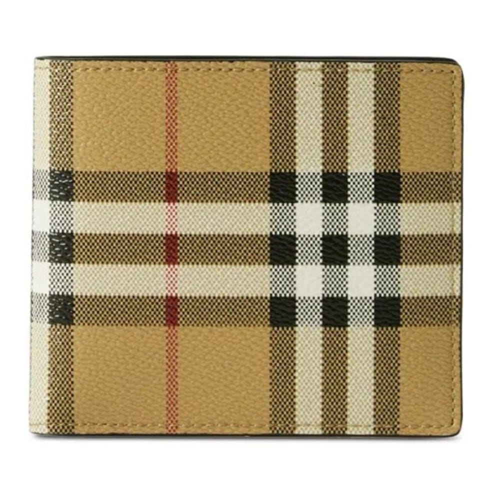 Burberry - Portefeuille 'Vintage Check-Print' pour Hommes