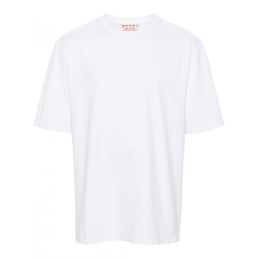 Marni - T-shirt 'Logo-Patch' pour Hommes