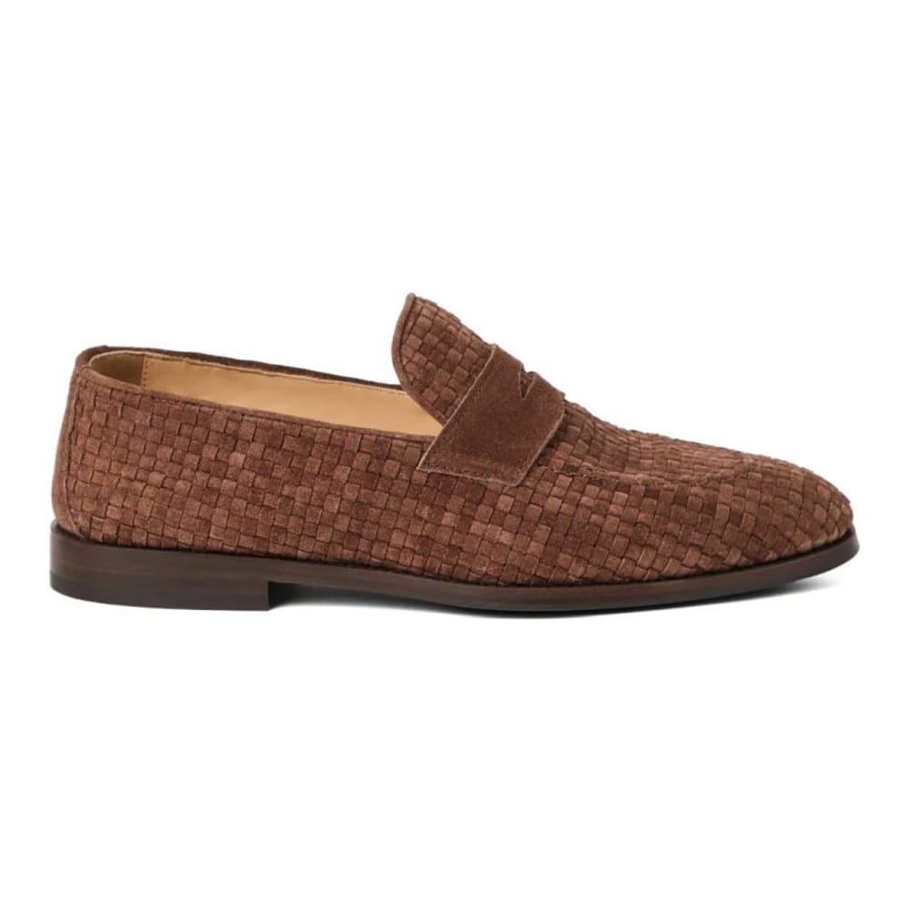 Brunello cucinelli - Mocassins 'Interwoven' pour Hommes