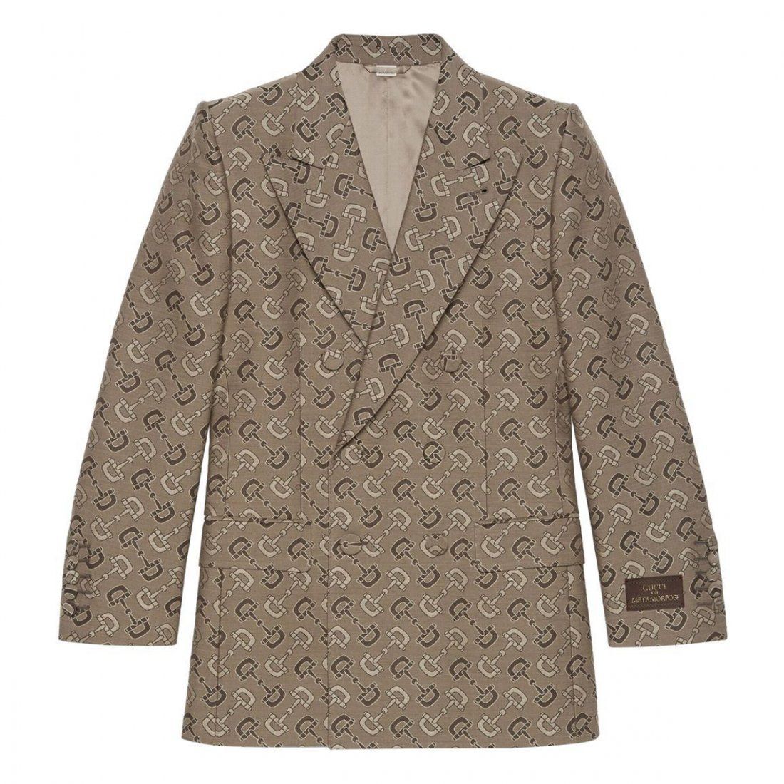 Gucci - Blazer 'Maxi Horsebit' pour Hommes