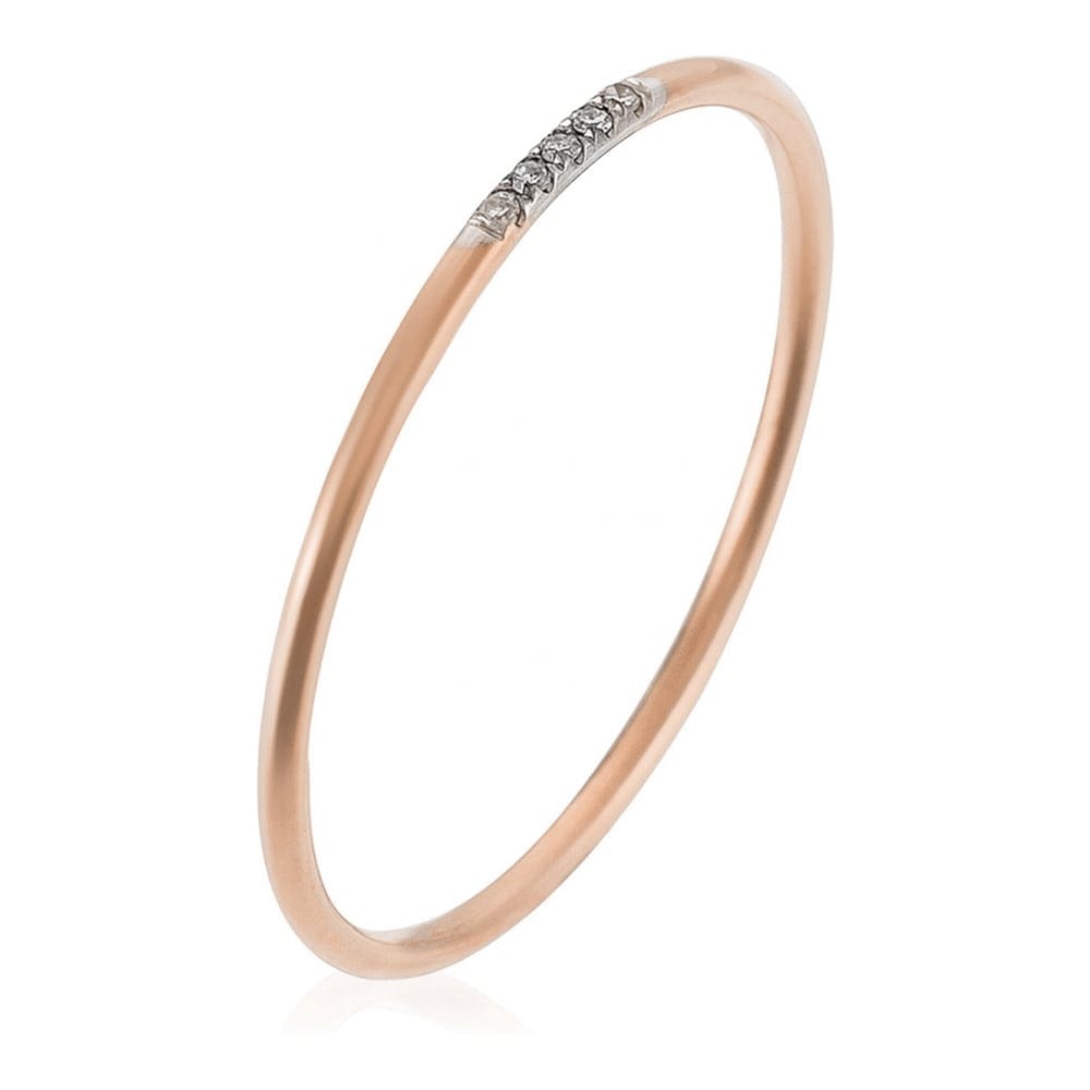 Diamanta - Bague 'Alliance Humilité' pour Femmes