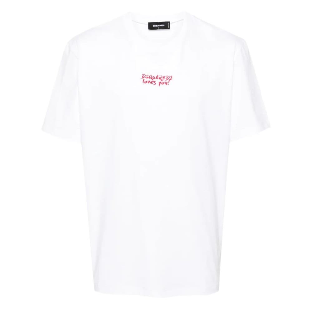 Dsquared - T-shirt 'Graphic-Print' pour Hommes
