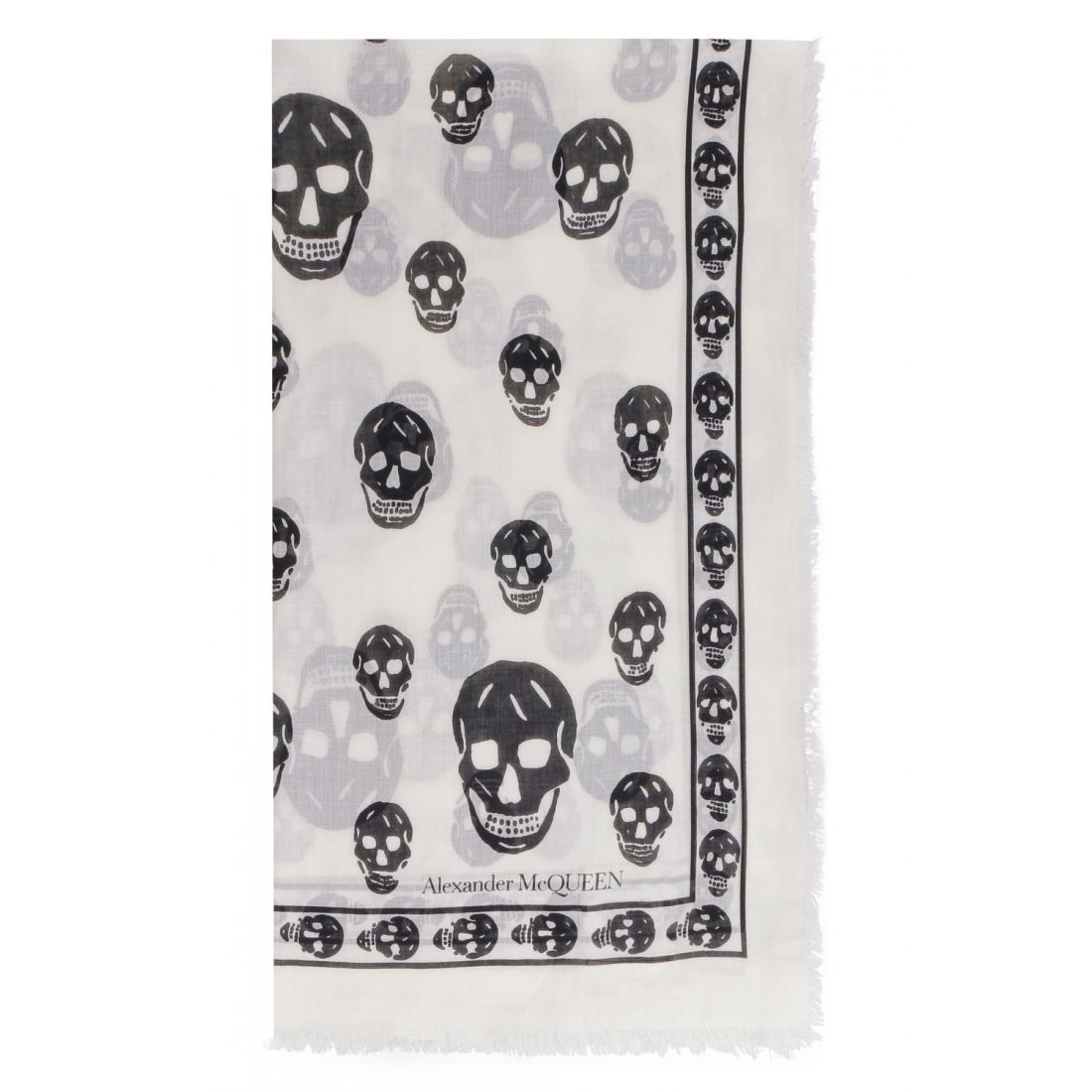 Alexander mcqueen - Foulard 'Skull Print' pour Hommes