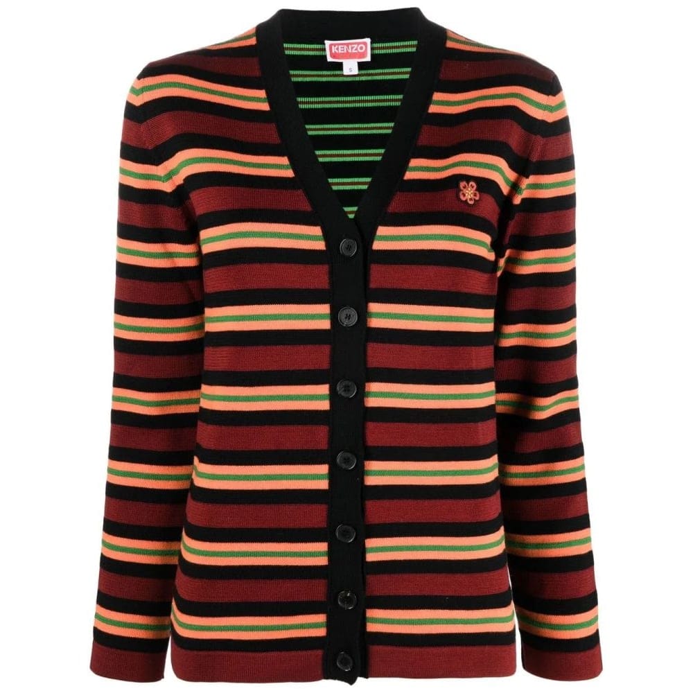 Kenzo - Cardigan 'Boke Flower Striped' pour Femmes